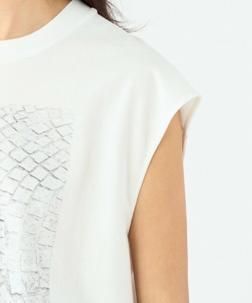 TOMORROWLAND / トゥモローランド Tシャツ | フォトプリント ノースリーブTシャツ | 詳細6