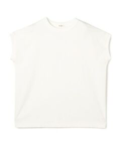 TOMORROWLAND / トゥモローランド Tシャツ | ジャージーステッチ キャップスリーブプルオーバー