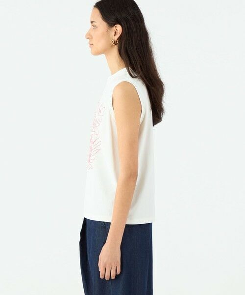 TOMORROWLAND / トゥモローランド タンクトップ | ボタニカルエンブロイダリー ノースリーブプルオーバー | 詳細3