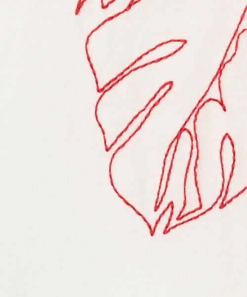 TOMORROWLAND / トゥモローランド タンクトップ | ボタニカルエンブロイダリー ノースリーブプルオーバー | 詳細9