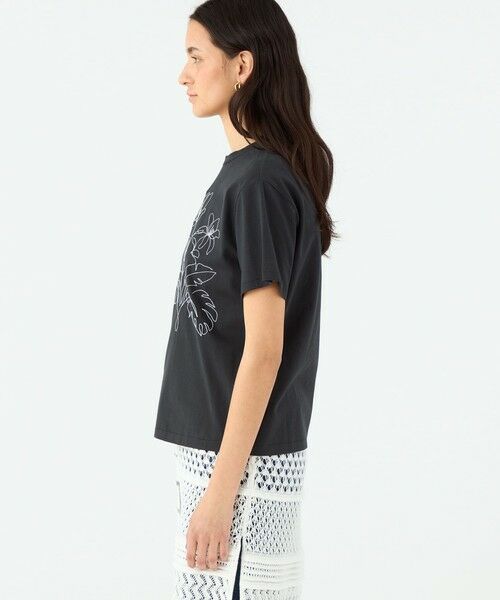TOMORROWLAND / トゥモローランド Tシャツ | ボタニカルエンブロイダリー ハーフスリーブTシャツ | 詳細3