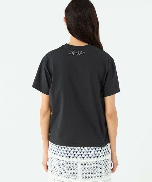 TOMORROWLAND / トゥモローランド Tシャツ | ボタニカルエンブロイダリー ハーフスリーブTシャツ | 詳細4