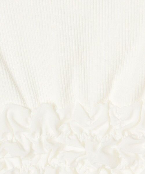 TOMORROWLAND / トゥモローランド Tシャツ | フリルコンビ クルーネックプルオーバー | 詳細8
