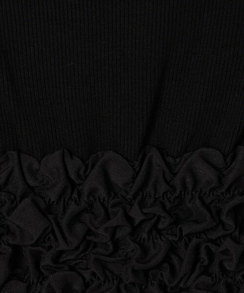 TOMORROWLAND / トゥモローランド Tシャツ | フリルコンビ クルーネックプルオーバー | 詳細9