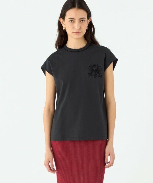 TOMORROWLAND / トゥモローランド Tシャツ | コットンジャージー エンブレムTシャツ | 詳細2