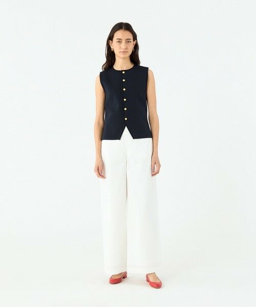 TOMORROWLAND / トゥモローランド その他パンツ | ハイツイストボイル ワイドパンツ | 詳細1