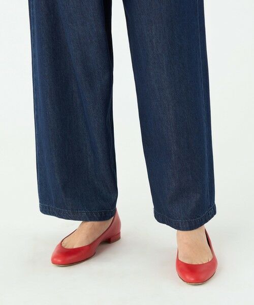 TOMORROWLAND / トゥモローランド デニムパンツ | コットンセルロースデニム アシンメトリータックパンツ | 詳細8