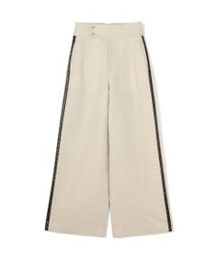 TOMORROWLAND / トゥモローランド その他パンツ | タイニーヘリンボーン ハイウエストパンツ