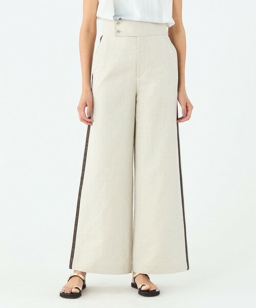 TOMORROWLAND / トゥモローランド その他パンツ | タイニーヘリンボーン ハイウエストパンツ | 詳細2