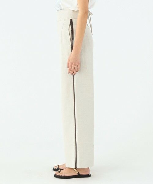 TOMORROWLAND / トゥモローランド その他パンツ | タイニーヘリンボーン ハイウエストパンツ | 詳細3