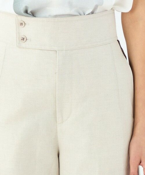 TOMORROWLAND / トゥモローランド その他パンツ | タイニーヘリンボーン ハイウエストパンツ | 詳細5