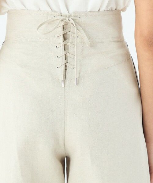 TOMORROWLAND / トゥモローランド その他パンツ | タイニーヘリンボーン ハイウエストパンツ | 詳細6