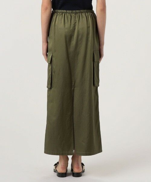 TOMORROWLAND / トゥモローランド ロング・マキシ丈スカート | コットンレーヨンモールスキン カーゴマキシスカート | 詳細4