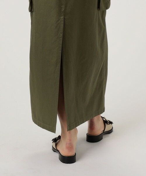 TOMORROWLAND / トゥモローランド ロング・マキシ丈スカート | コットンレーヨンモールスキン カーゴマキシスカート | 詳細9