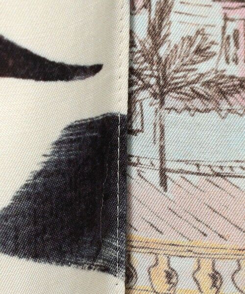 TOMORROWLAND / トゥモローランド ロング・マキシ丈スカート | スカーフプリント ラップマキシスカート | 詳細10