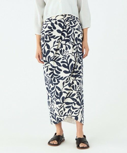 SALE *maje* プリントアシメトリースカート アシンメトリースカート S074 | Ziris