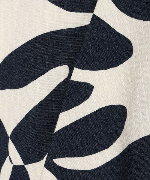 TOMORROWLAND / トゥモローランド ロング・マキシ丈スカート | ボタニカルプリント アシンメトリータックスカート | 詳細9