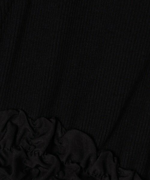 TOMORROWLAND / トゥモローランド ロング・マキシ丈ワンピース | フリルコンビ Vネックワンピース | 詳細8