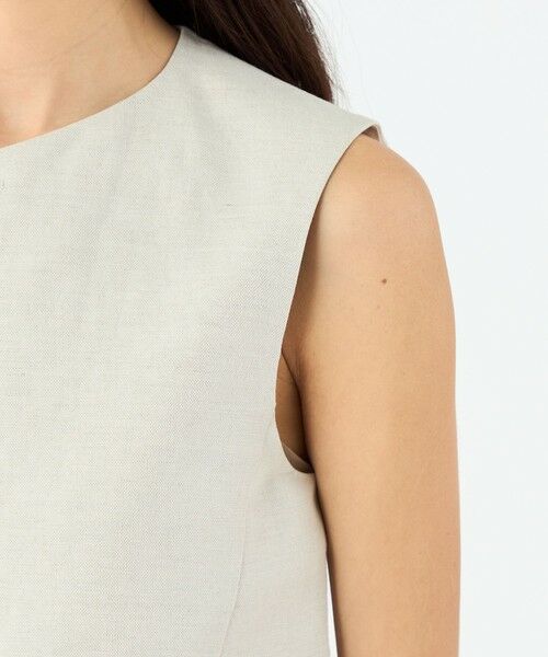 タイニーヘリンボーン コンパクトジレ （ベスト）｜TOMORROWLAND