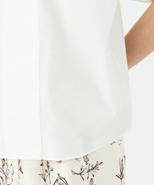 TOMORROWLAND / トゥモローランド シャツ・ブラウス | コンパクトブロード タックボリュームブラウス | 詳細7