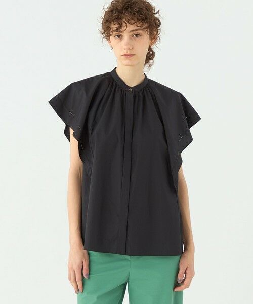 TOMORROWLAND / トゥモローランド シャツ・ブラウス | スーピマコットンブロード フレアスリーブブラウス | 詳細2