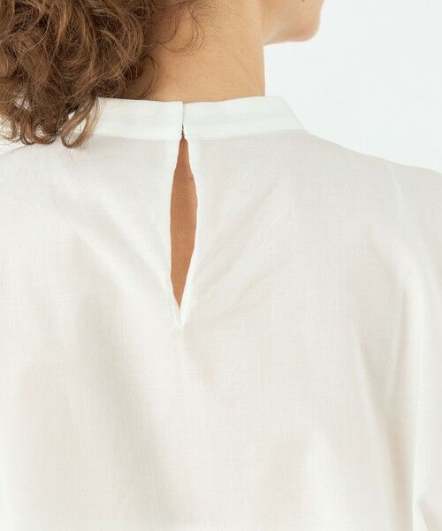 TOMORROWLAND / トゥモローランド シャツ・ブラウス | バタフライエンブロイダリー タックドレープブラウス | 詳細6