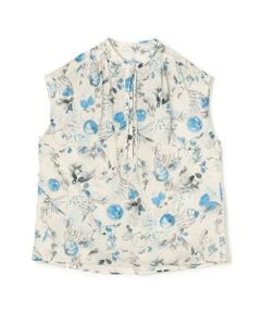 TOMORROWLAND / トゥモローランド シャツ・ブラウス | アップルフラワープリント ショルダーギャザーブラウス