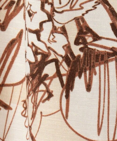 TOMORROWLAND / トゥモローランド ロング・マキシ丈ワンピース | トードリリープリント タック&ギャザーワンピース | 詳細10