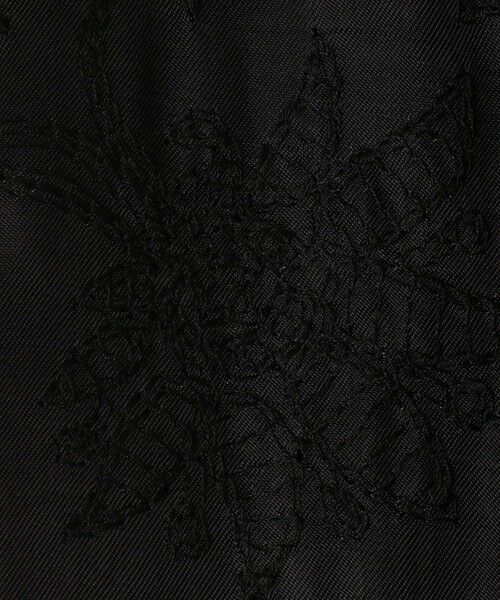 TOMORROWLAND / トゥモローランド ミニ丈・ひざ丈ワンピース | リーフエンブロイダリー ショルダータックワンピース | 詳細8