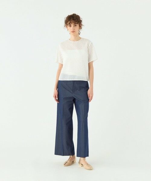 TOMORROWLAND / トゥモローランド シャツ・ブラウス | ピッコロドット ハーフスリーブブラウス | 詳細1