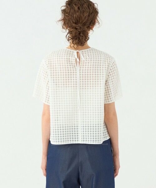 TOMORROWLAND / トゥモローランド シャツ・ブラウス | ピッコロドット ハーフスリーブブラウス | 詳細4