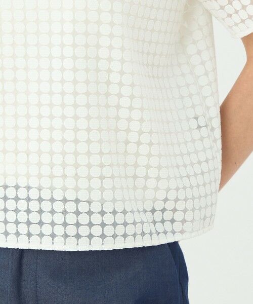 TOMORROWLAND / トゥモローランド シャツ・ブラウス | ピッコロドット ハーフスリーブブラウス | 詳細8