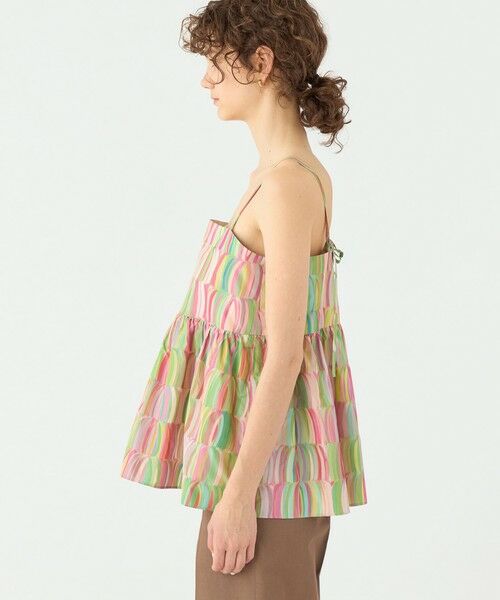 TOMORROWLAND / トゥモローランド その他トップス | リュバンプリント ペプラムキャミソール | 詳細3