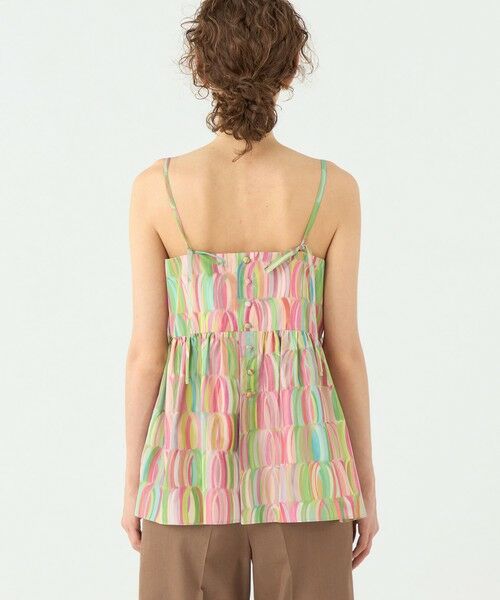 TOMORROWLAND / トゥモローランド その他トップス | リュバンプリント ペプラムキャミソール | 詳細4