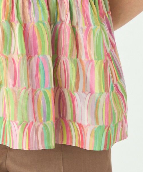 TOMORROWLAND / トゥモローランド その他トップス | リュバンプリント ペプラムキャミソール | 詳細8