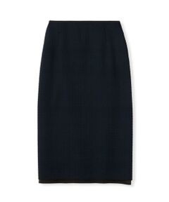 TOMORROWLAND / トゥモローランド ミニ・ひざ丈スカート | ピッコロドット タイトストレートスカート