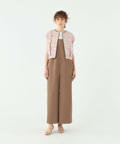 トゥモローランドコレクション　2024AW ツイードベストジレ　試着のみ未使用品 トゥモローランドコレクション2024AW ツイードベストジレ試着