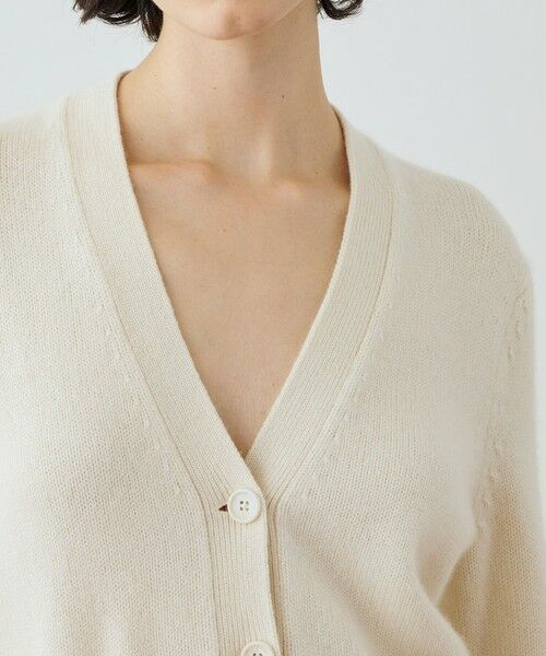 TOMORROWLAND / トゥモローランド カーディガン・ボレロ | リサイクルカシミヤ Vネックカーディガン WRBC2545 | 詳細5