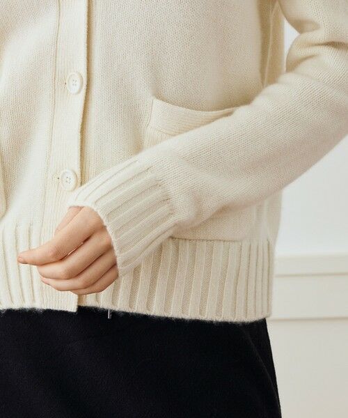 TOMORROWLAND / トゥモローランド カーディガン・ボレロ | リサイクルカシミヤ Vネックカーディガン WRBC2545 | 詳細6
