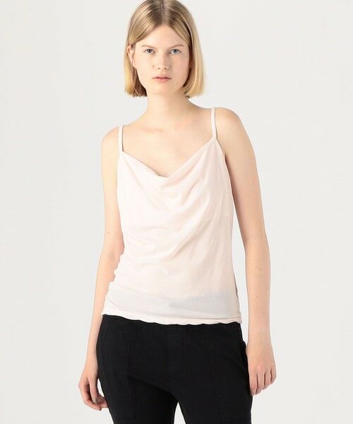 TOMORROWLAND / トゥモローランド キャミソール・チューブトップ | コットンジャージー フロントドレープキャミソール WHGF3965 | 詳細2