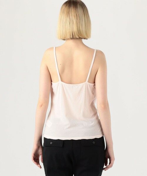 TOMORROWLAND / トゥモローランド キャミソール・チューブトップ | コットンジャージー フロントドレープキャミソール WHGF3965 | 詳細4
