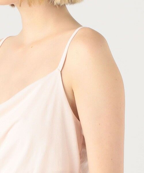 TOMORROWLAND / トゥモローランド キャミソール・チューブトップ | コットンジャージー フロントドレープキャミソール WHGF3965 | 詳細7