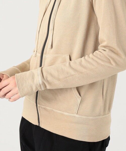 TOMORROWLAND / トゥモローランド パーカー | バックパイルスエット ジップアップパーカー WXA2884 | 詳細7