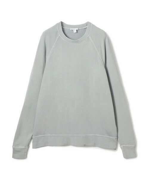 TOMORROWLAND / トゥモローランド スウェット | バックパイルスエット ラグランスリーブプルオーバー WXA3657(17 グレー)