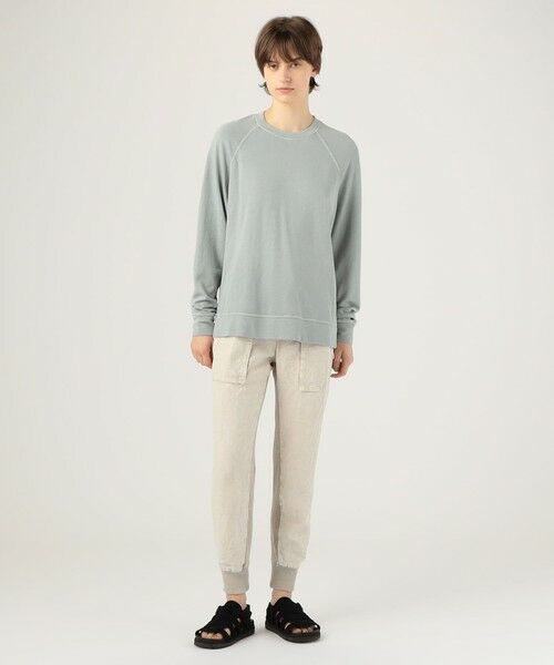 TOMORROWLAND / トゥモローランド スウェット | バックパイルスエット ラグランスリーブプルオーバー WXA3657 | 詳細1