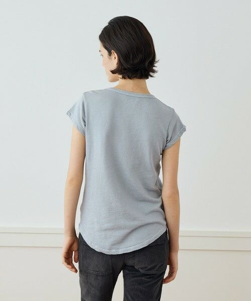 TOMORROWLAND / トゥモローランド Tシャツ | バックパイルスエット クルーネックプルオーバー WXA3293 | 詳細4