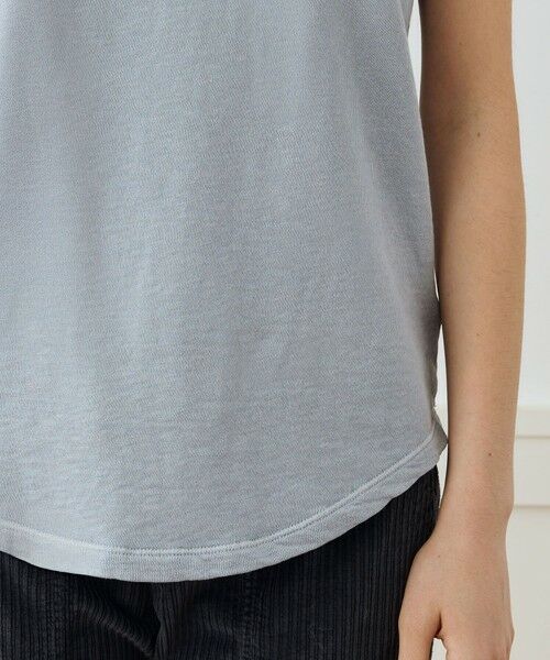 TOMORROWLAND / トゥモローランド Tシャツ | バックパイルスエット クルーネックプルオーバー WXA3293 | 詳細7