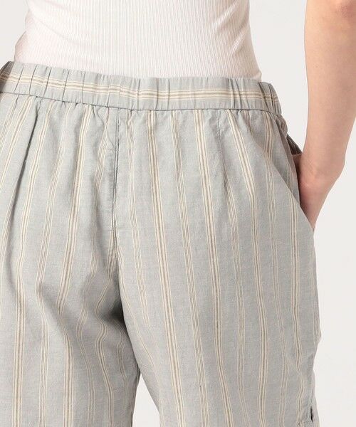TOMORROWLAND / トゥモローランド ショート・ハーフ・半端丈パンツ | コットンリネンストライプ ショーツ WRDS4319 | 詳細6