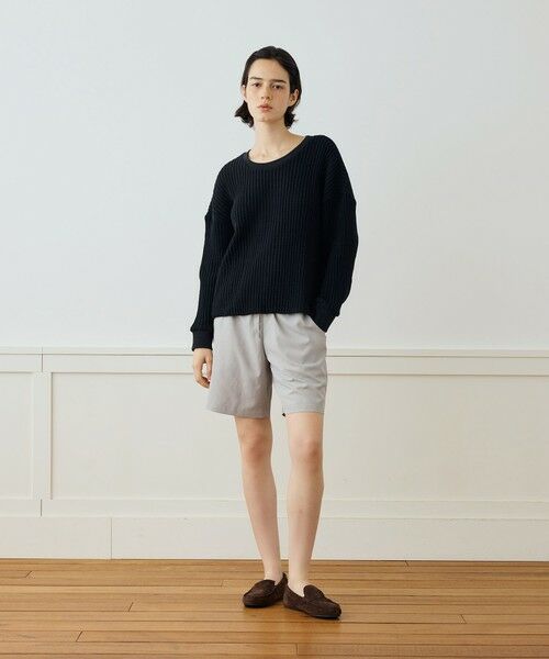 TOMORROWLAND / トゥモローランド ショート・ハーフ・半端丈パンツ | ライトウェイトポリエステル ショーツ WLMP4316 | 詳細1