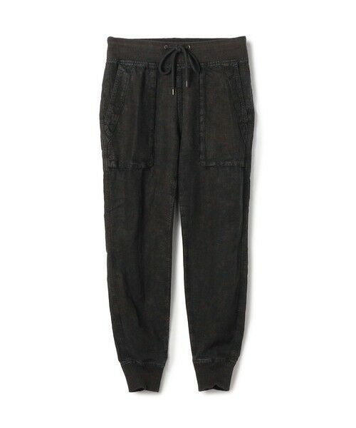TOMORROWLAND / トゥモローランド その他パンツ | リネン 裾リブパンツ WTXL1677(19 ブラック)
